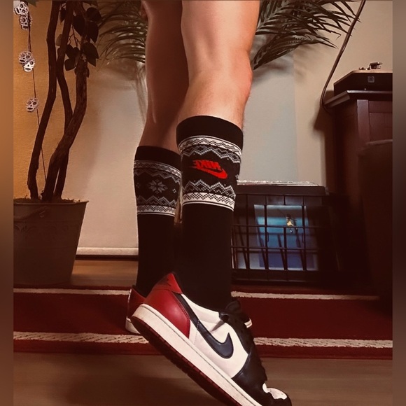Nike Other - Nike | XL Socks in Black/Red (OS)